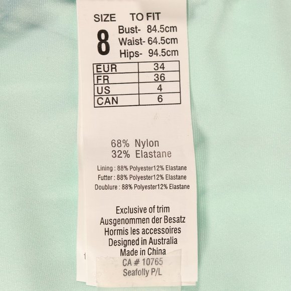 NWT Seafolly Beach Break Hipster in Dazzling Blue - Picture 6 of 6